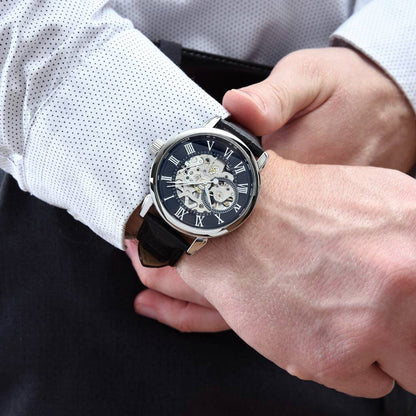 OpenWork Watch with Customizable Message Card